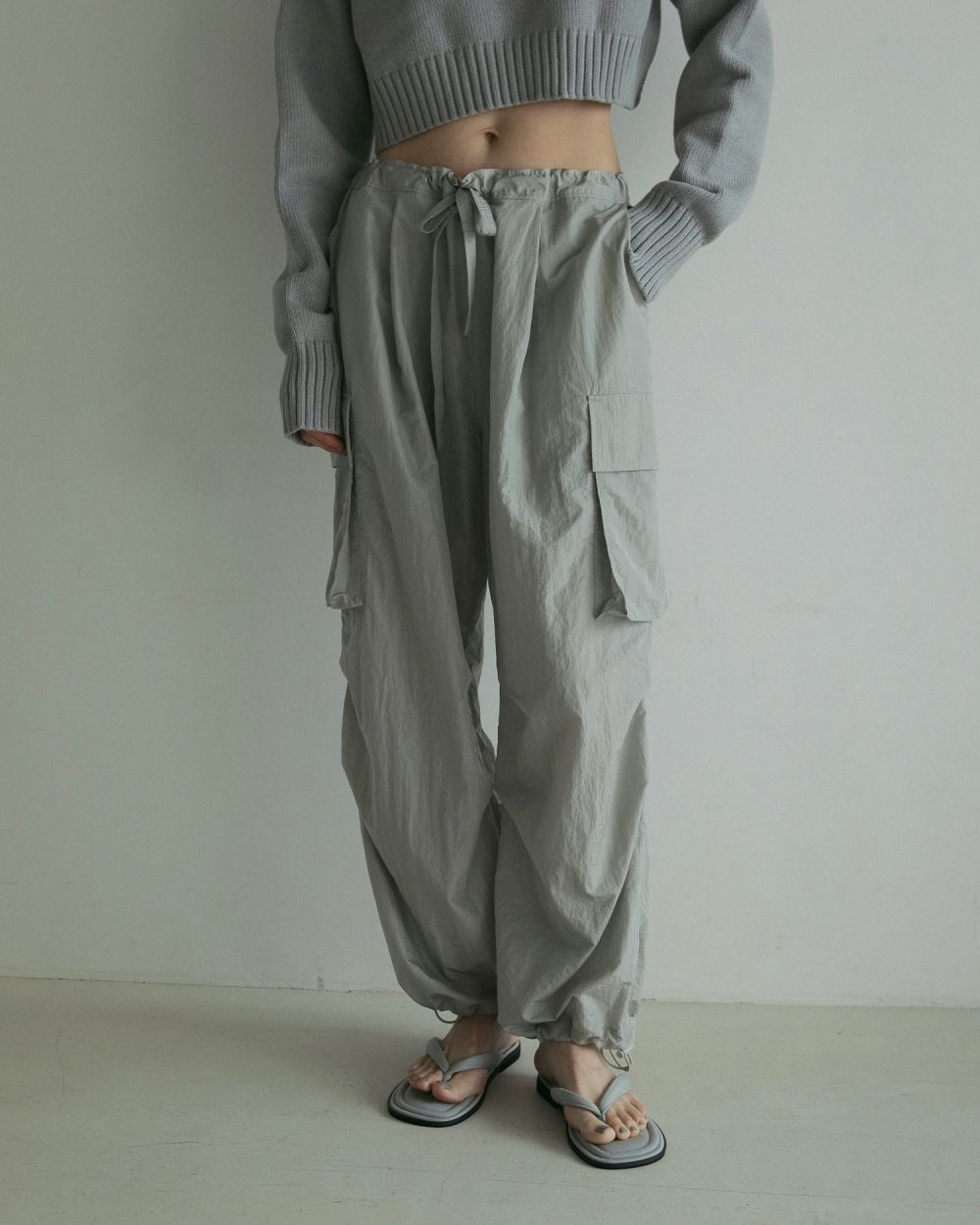 Nylon Cargo Pants  Nylon Cargo Pants,ナイロンカーゴパンツ,62510703,ボトム,パンツ,カーゴパンツ,ナイロン素材,カジュアル,ànuke,アンヌーク,lifes,ライフズ,25ss