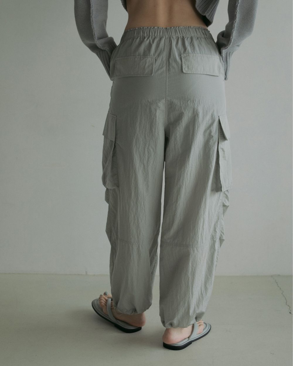 Nylon Cargo Pants  Nylon Cargo Pants,ナイロンカーゴパンツ,62510703,ボトム,パンツ,カーゴパンツ,ナイロン素材,カジュアル,ànuke,アンヌーク,lifes,ライフズ,25ss