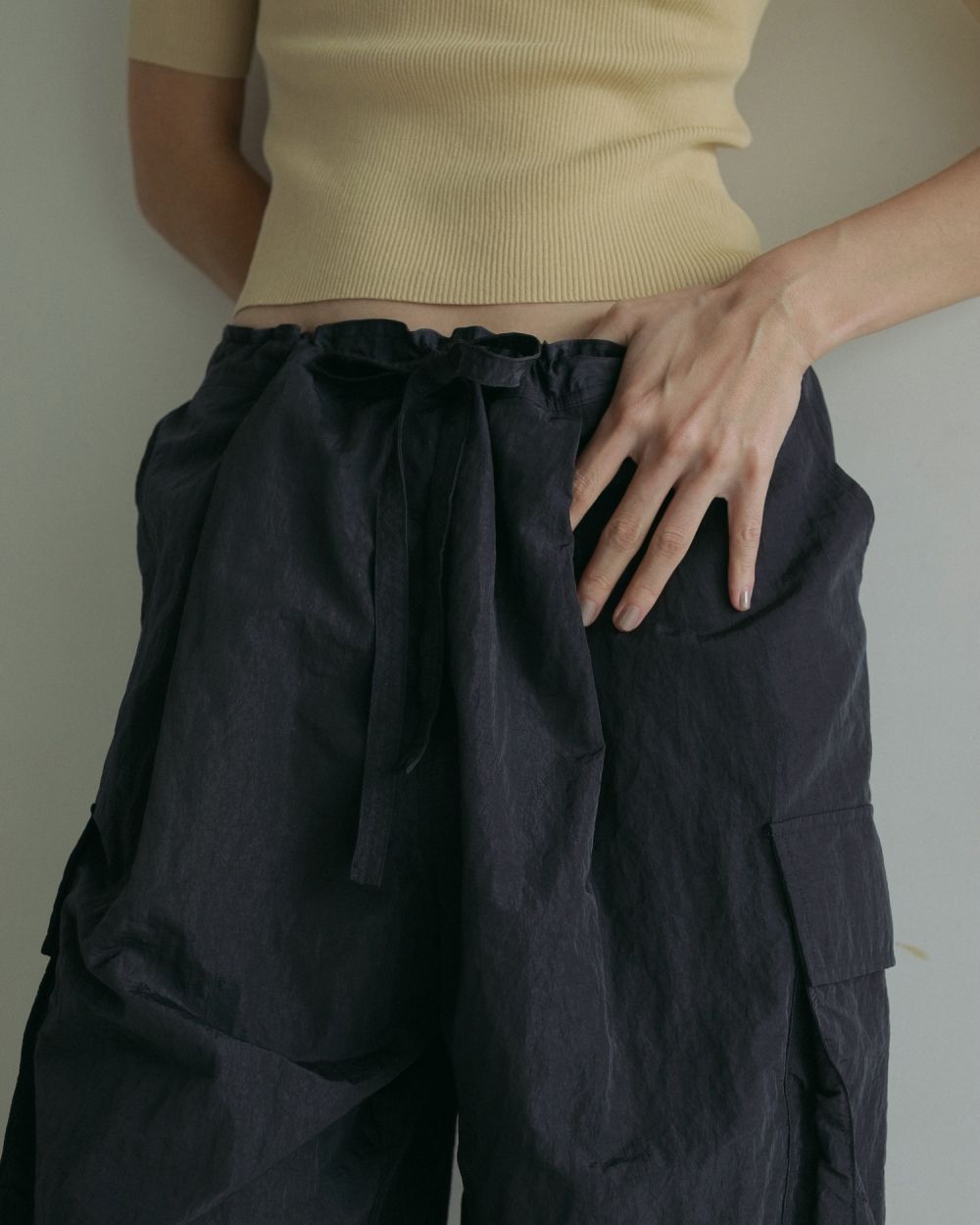 Nylon Cargo Pants  Nylon Cargo Pants,ナイロンカーゴパンツ,62510703,ボトム,パンツ,カーゴパンツ,ナイロン素材,カジュアル,ànuke,アンヌーク,lifes,ライフズ,25ss