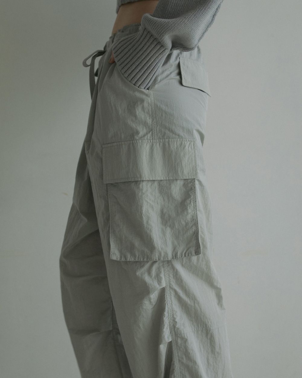 Nylon Cargo Pants  Nylon Cargo Pants,ナイロンカーゴパンツ,62510703,ボトム,パンツ,カーゴパンツ,ナイロン素材,カジュアル,ànuke,アンヌーク,lifes,ライフズ,25ss