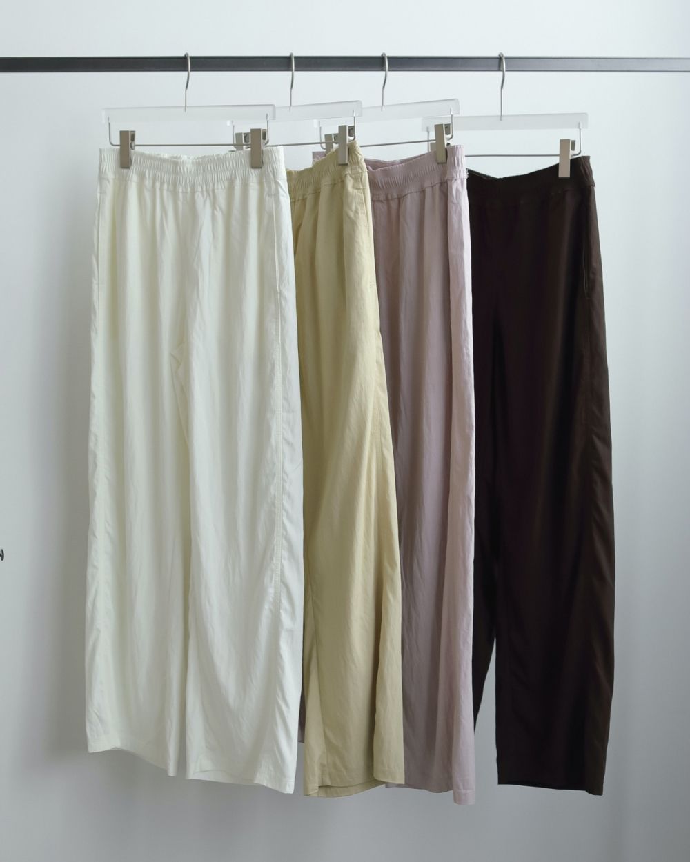 Chambray Rough Pants Chambray Rough Pants,シャンブレーラフパンツ,62510710,パンツ,ボトムス,ウエストゴム,ànuke,トアンヌーク,lifes,ライフズ,25ss