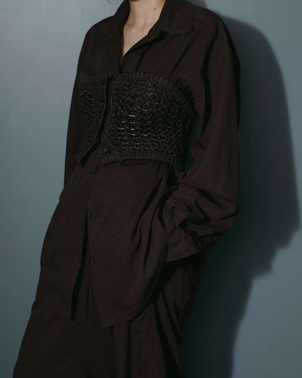 Chambray Rough Pants Chambray Rough Pants,シャンブレーラフパンツ,62510710,パンツ,ボトムス,ウエストゴム,ànuke,トアンヌーク,lifes,ライフズ,25ss