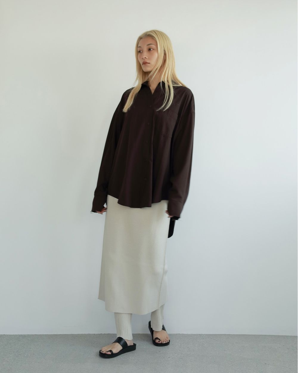 Mixknit Skirt Pants Mixknit Skirt Pants,ミックスニットスカートパンツ,62510712,パンツ,ボトムス,ニットパンツ,ニットスカート,レイヤード,ànuke,トアンヌーク,lifes,ライフズ,25ss