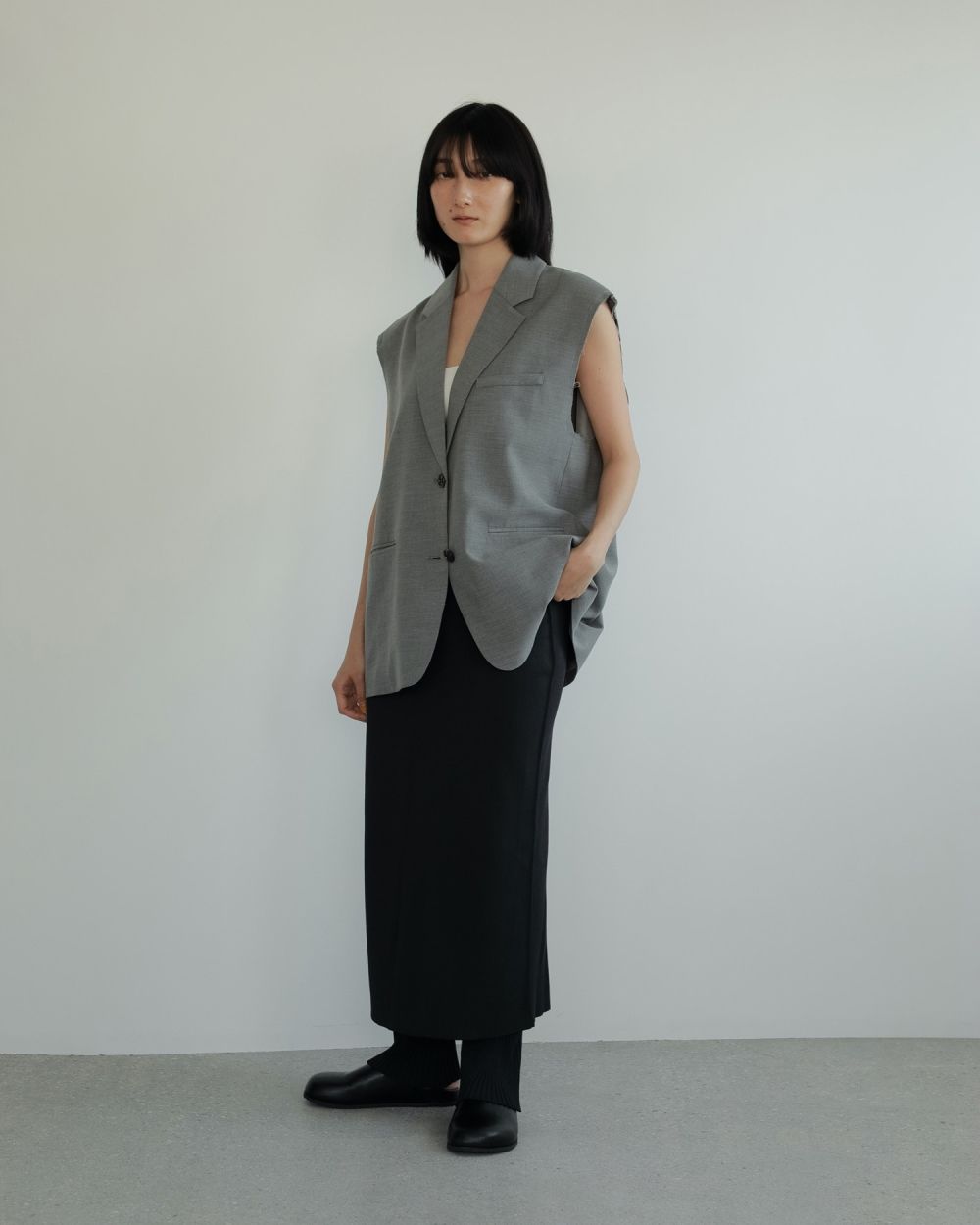 Mixknit Skirt Pants Mixknit Skirt Pants,ミックスニットスカートパンツ,62510712,パンツ,ボトムス,ニットパンツ,ニットスカート,レイヤード,ànuke,トアンヌーク,lifes,ライフズ,25ss