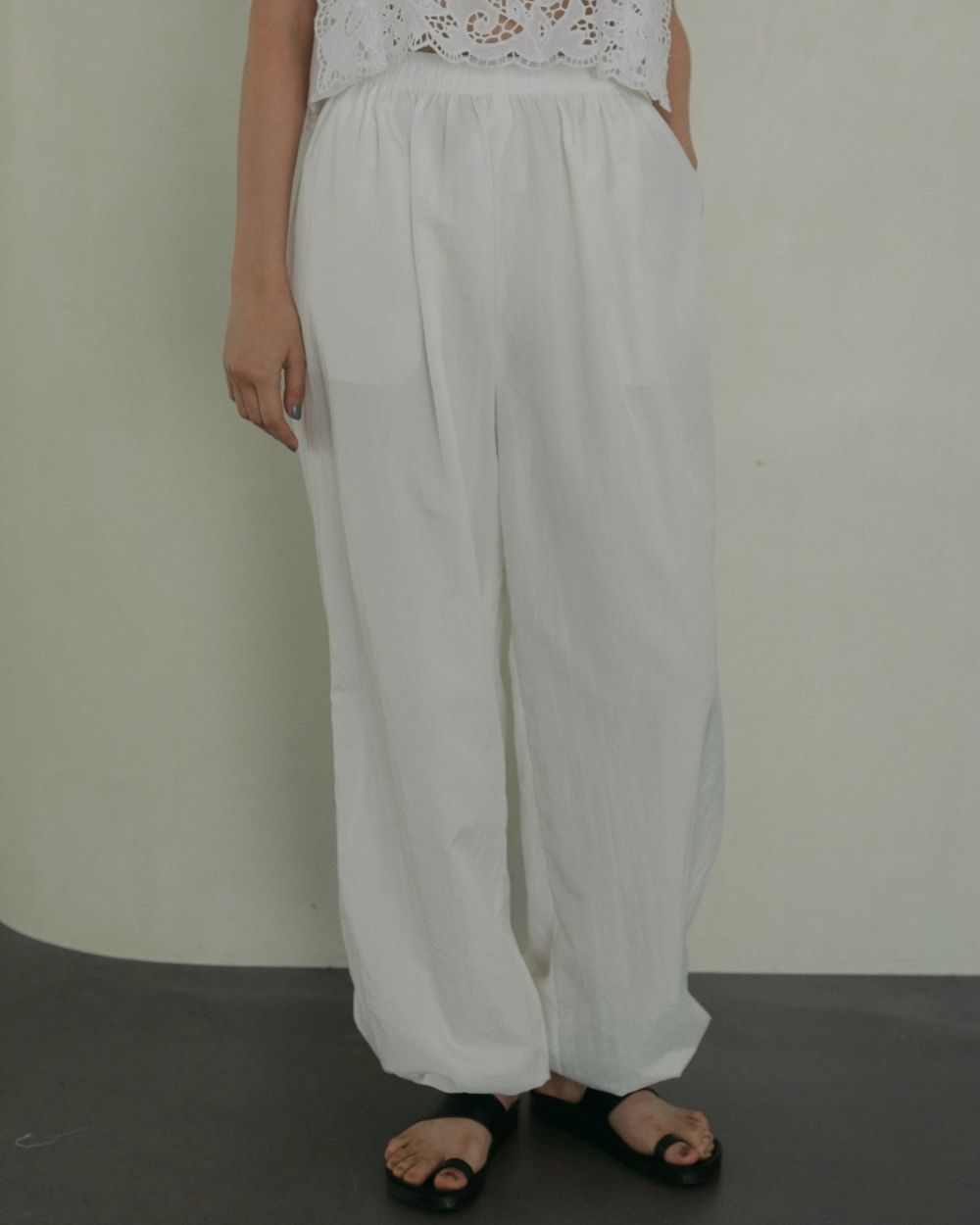 Nylon Volume Pants Nylon Volume Pants,ナイロンボリュームパンツ,62510719,パンツ,ボトムス,ànuke,トアンヌーク,lifes,ライフズ,25ss