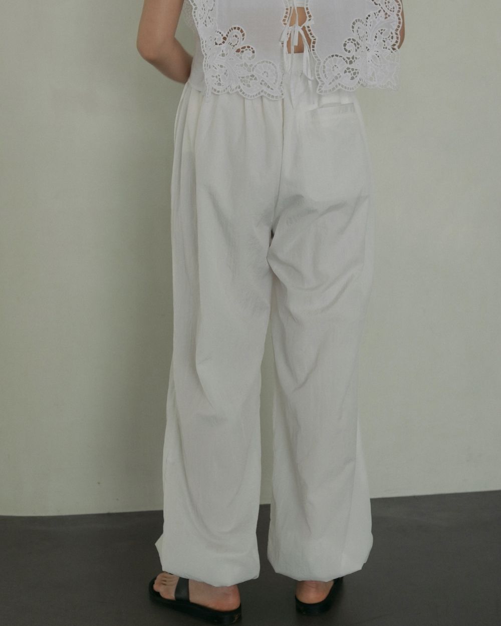 Nylon Volume Pants Nylon Volume Pants,ナイロンボリュームパンツ,62510719,パンツ,ボトムス,ànuke,トアンヌーク,lifes,ライフズ,25ss