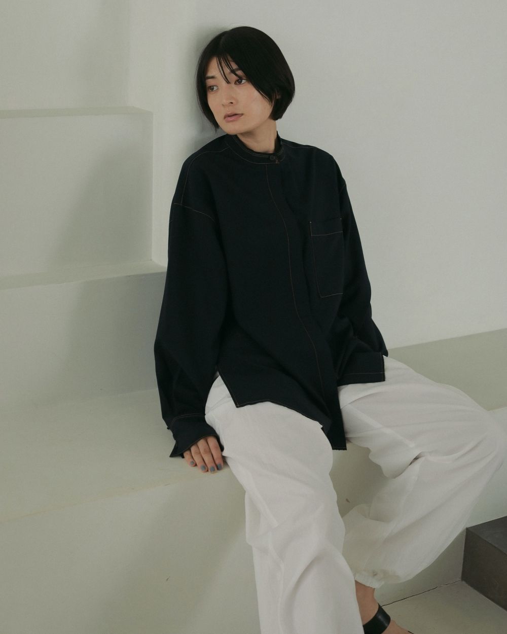 Nylon Volume Pants Nylon Volume Pants,ナイロンボリュームパンツ,62510719,パンツ,ボトムス,ànuke,トアンヌーク,lifes,ライフズ,25ss