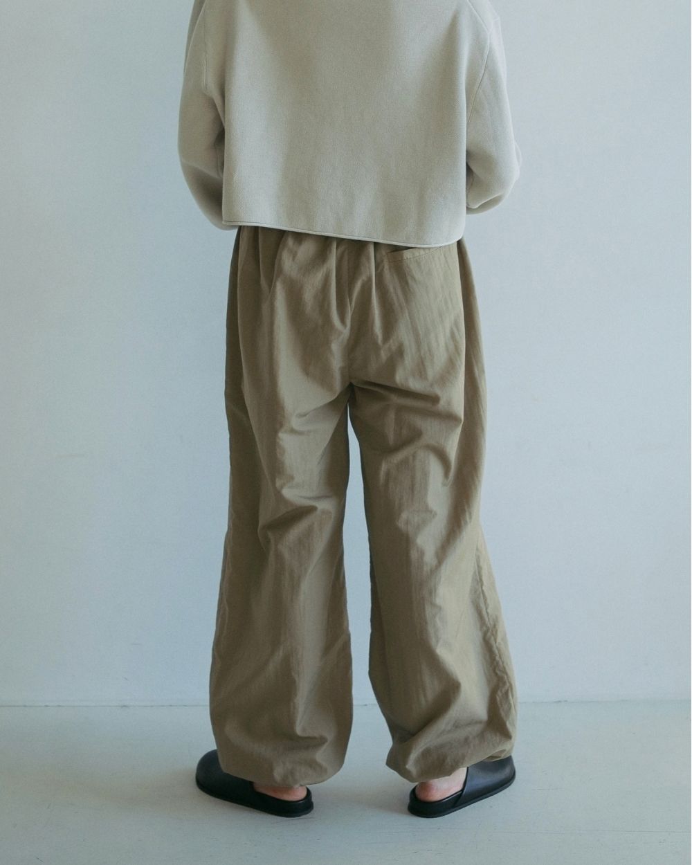 Nylon Volume Pants Nylon Volume Pants,ナイロンボリュームパンツ,62510719,パンツ,ボトムス,ànuke,トアンヌーク,lifes,ライフズ,25ss