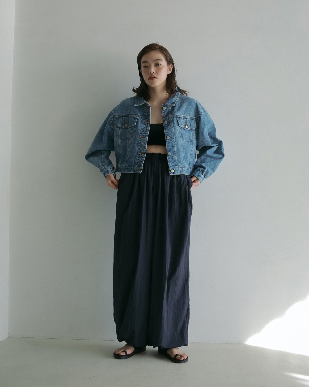 Nylon Volume Pants Nylon Volume Pants,ナイロンボリュームパンツ,62510719,パンツ,ボトムス,ànuke,トアンヌーク,lifes,ライフズ,25ss