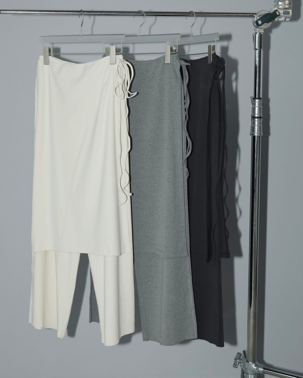 Layered Cut Pants Layered Cut Pants,レイヤードカットパンツ,62510722,ボトムス,レイヤードパンツ,カットソー素材,ànuke,アンヌーク,lifes,ライフズ,25ss