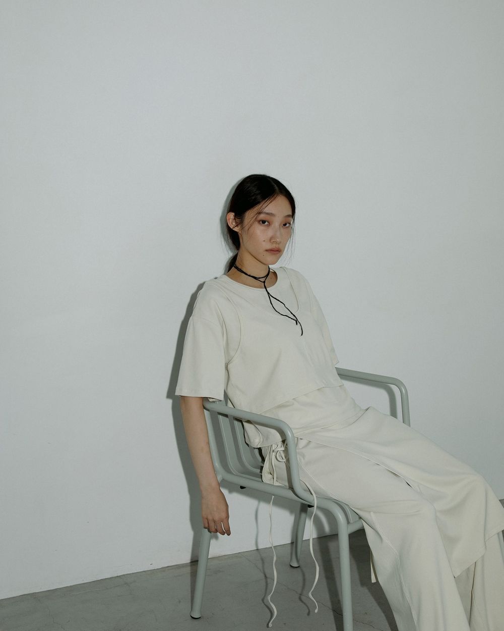 Layered Cut Pants Layered Cut Pants,レイヤードカットパンツ,62510722,ボトムス,レイヤードパンツ,カットソー素材,ànuke,アンヌーク,lifes,ライフズ,25ss