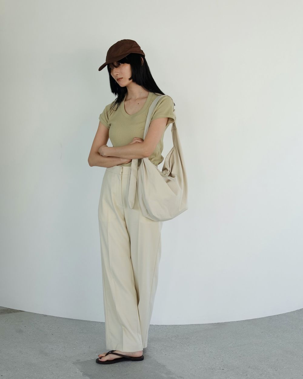 Slim Straight Pants Slim Straight Pants,スリムストレートパンツ,62510724,ボトム,パンツ,ストレートパンツ,ànuke,アンヌーク,lifes,ライフズ,25ss