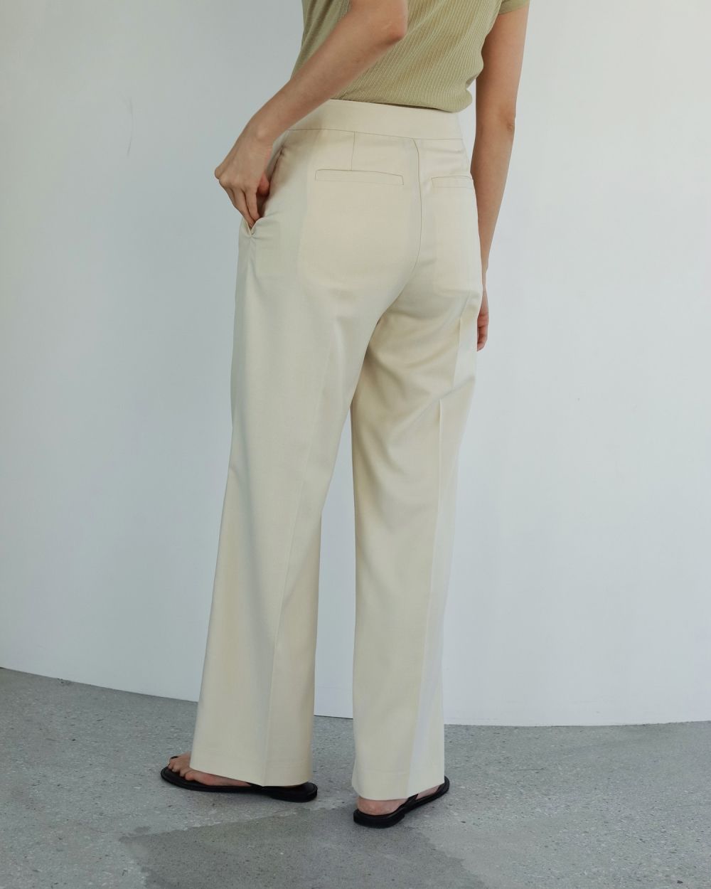 Slim Straight Pants Slim Straight Pants,スリムストレートパンツ,62510724,ボトム,パンツ,ストレートパンツ,ànuke,アンヌーク,lifes,ライフズ,25ss