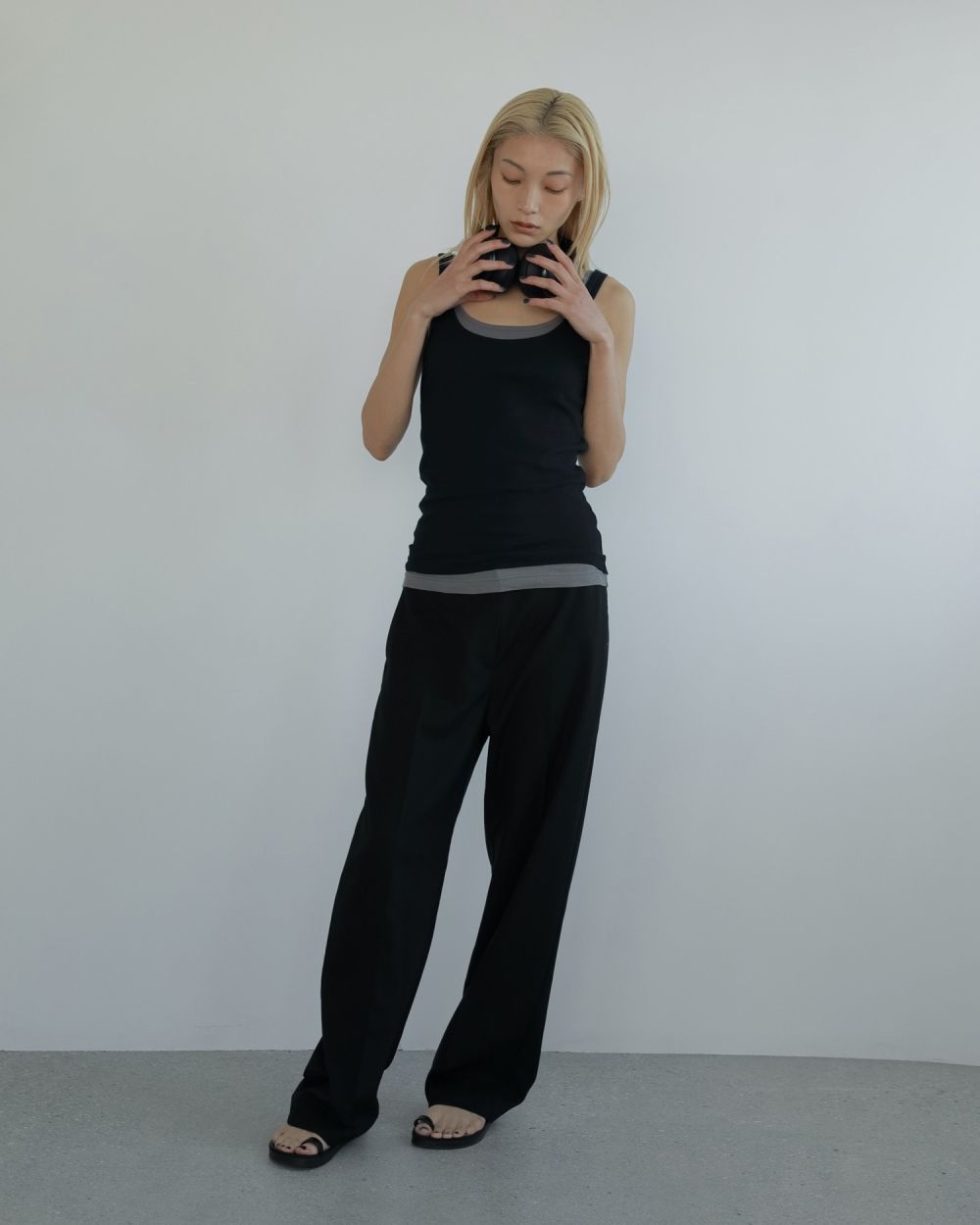 Slim Straight Pants Slim Straight Pants,スリムストレートパンツ,62510724,ボトム,パンツ,ストレートパンツ,ànuke,アンヌーク,lifes,ライフズ,25ss