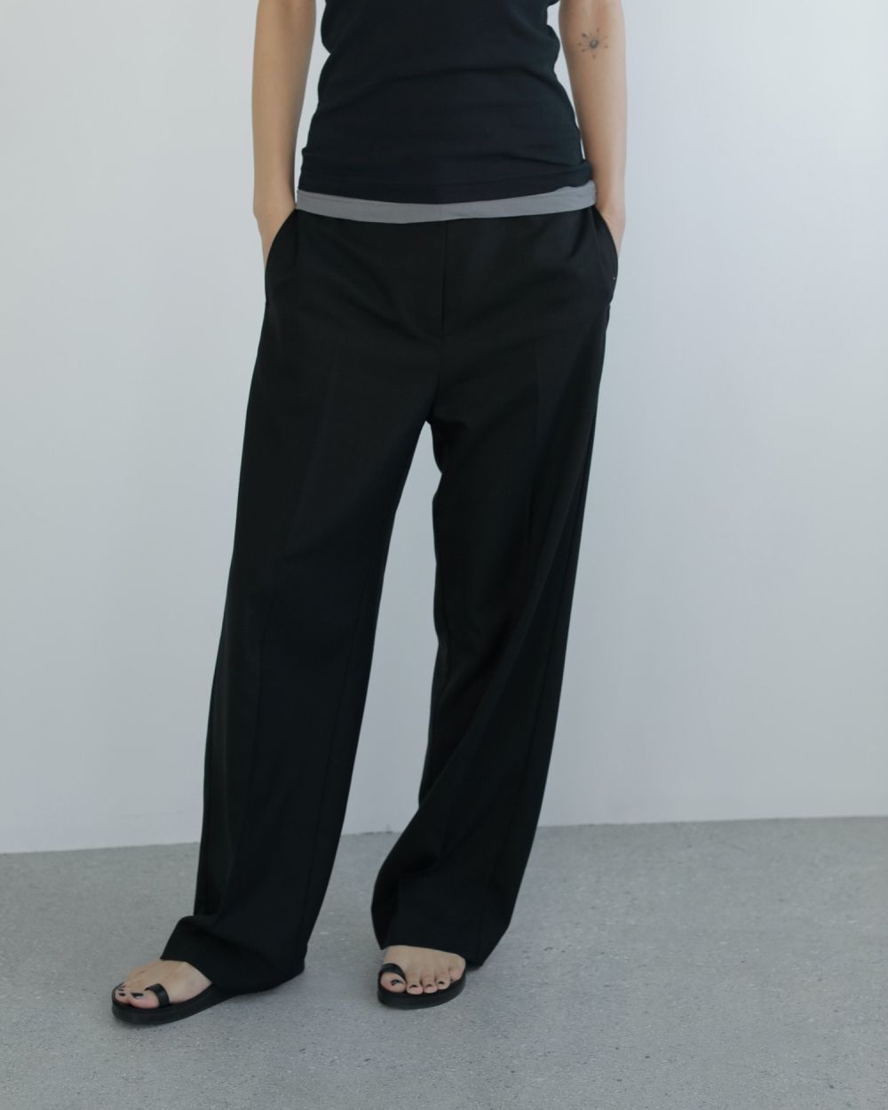 Slim Straight Pants Slim Straight Pants,スリムストレートパンツ,62510724,ボトム,パンツ,ストレートパンツ,ànuke,アンヌーク,lifes,ライフズ,25ss