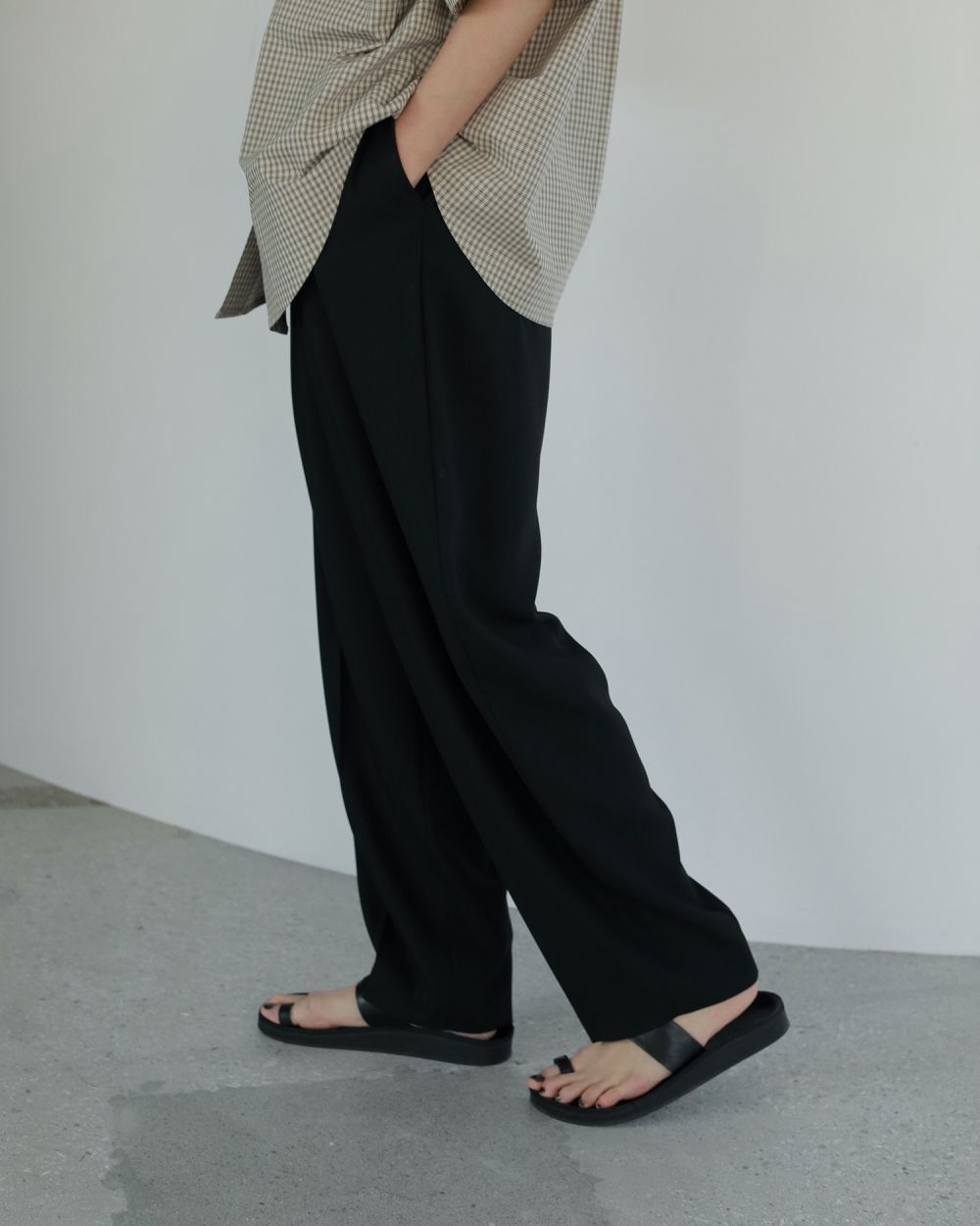Georgette Cocoon Pants Georgette Cocoon Pants,ジョーゼットコクーンパンツ,62510725,ボトム,パンツ,タックパンツ,コクーンシルエット,ànuke,アンヌーク,lifes,ライフズ,25ss