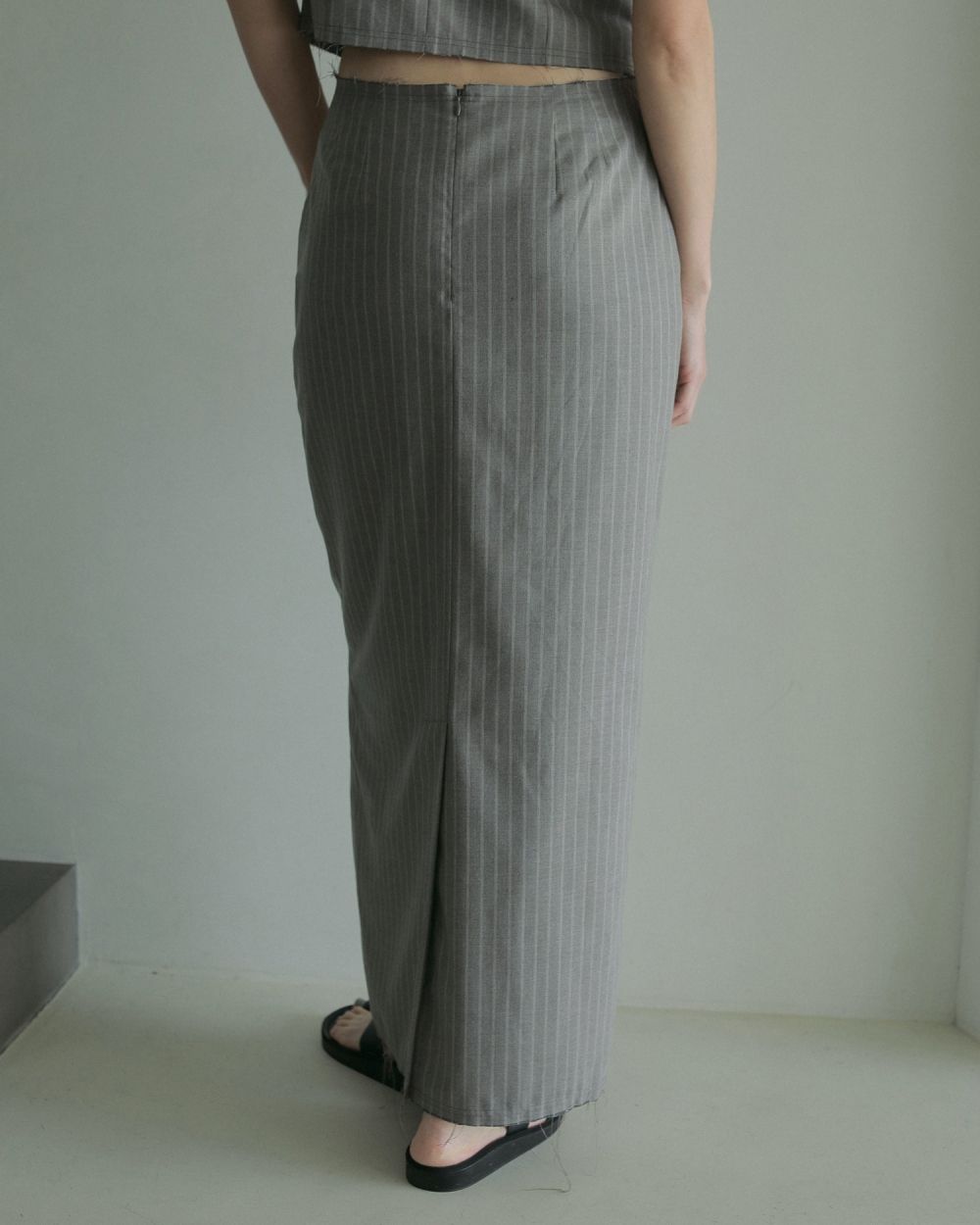 Cutoff Pencil Skirt Cutoff Pencil Skirt,カットオフペンシルスカート,62510802,ボトムス,ペンシルスカート,ànuke,アンヌーク,lifes,ライフズ,25ss