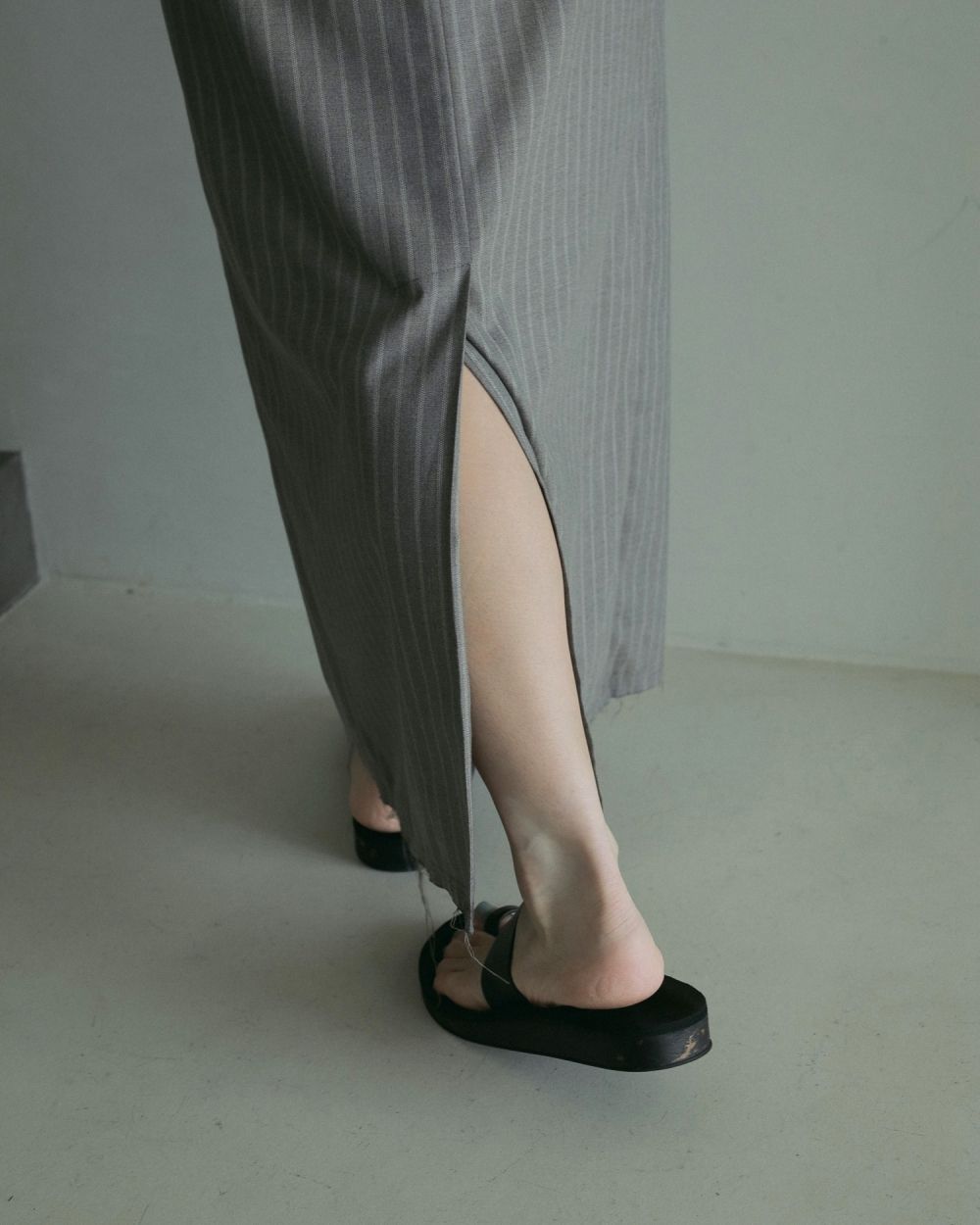 Cutoff Pencil Skirt Cutoff Pencil Skirt,カットオフペンシルスカート,62510802,ボトムス,ペンシルスカート,ànuke,アンヌーク,lifes,ライフズ,25ss