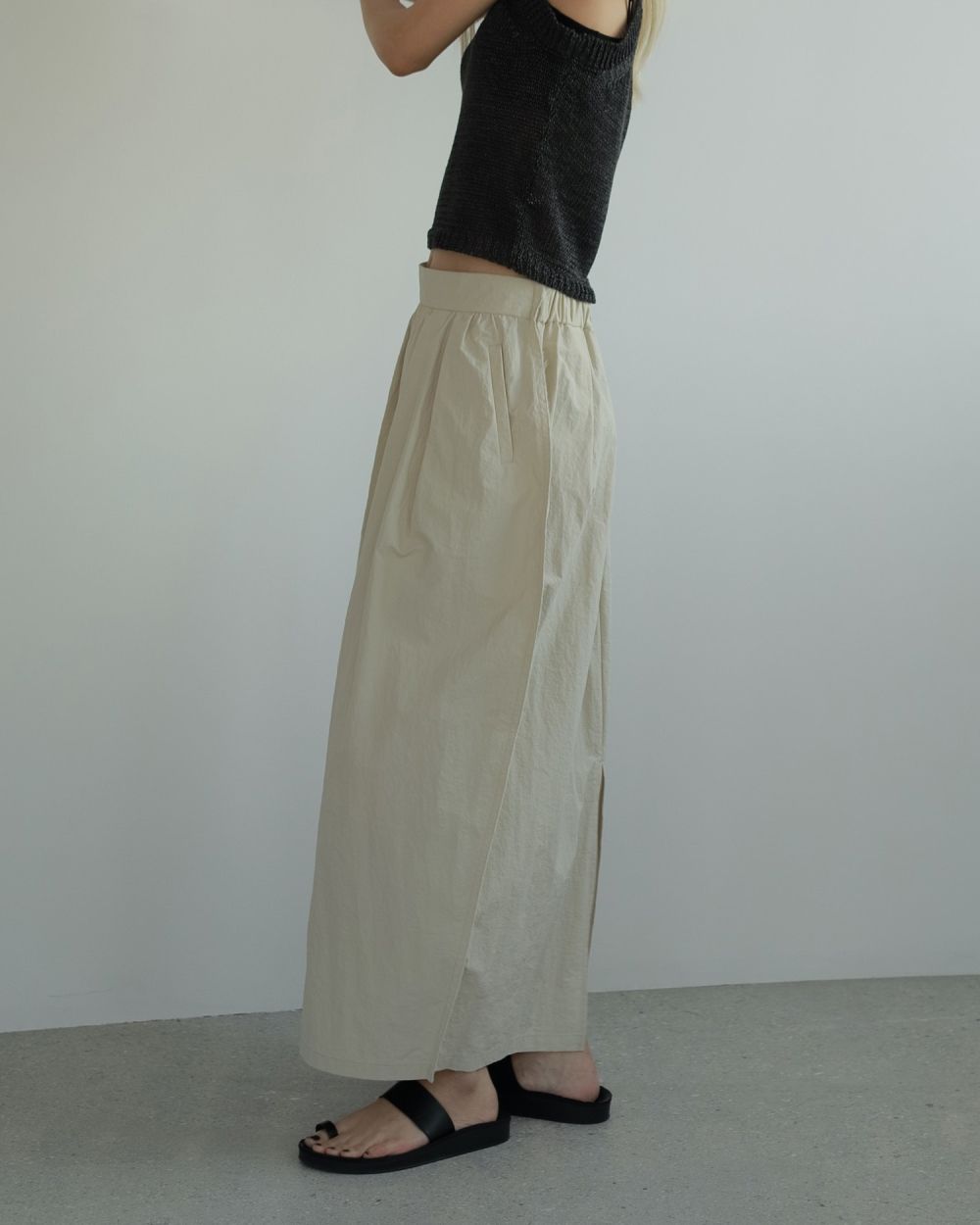 Nylon Balloon Skirt Nylon Balloon Skirt,ナイロンバルーンスカート,62510804,スカート,ボトム,バルーンスカート,ナイロン素材,ànuke,アンヌーク,lifes,ライフズ,25ss