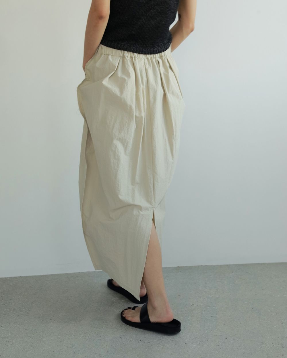 Nylon Balloon Skirt Nylon Balloon Skirt,ナイロンバルーンスカート,62510804,スカート,ボトム,バルーンスカート,ナイロン素材,ànuke,アンヌーク,lifes,ライフズ,25ss