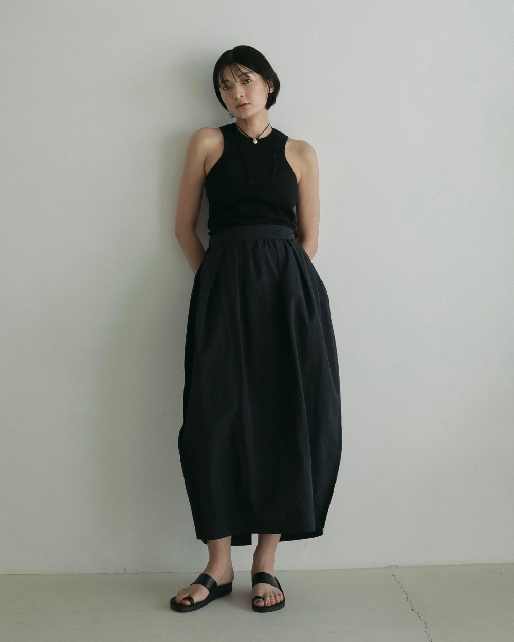 Nylon Balloon Skirt Nylon Balloon Skirt,ナイロンバルーンスカート,62510804,スカート,ボトム,バルーンスカート,ナイロン素材,ànuke,アンヌーク,lifes,ライフズ,25ss