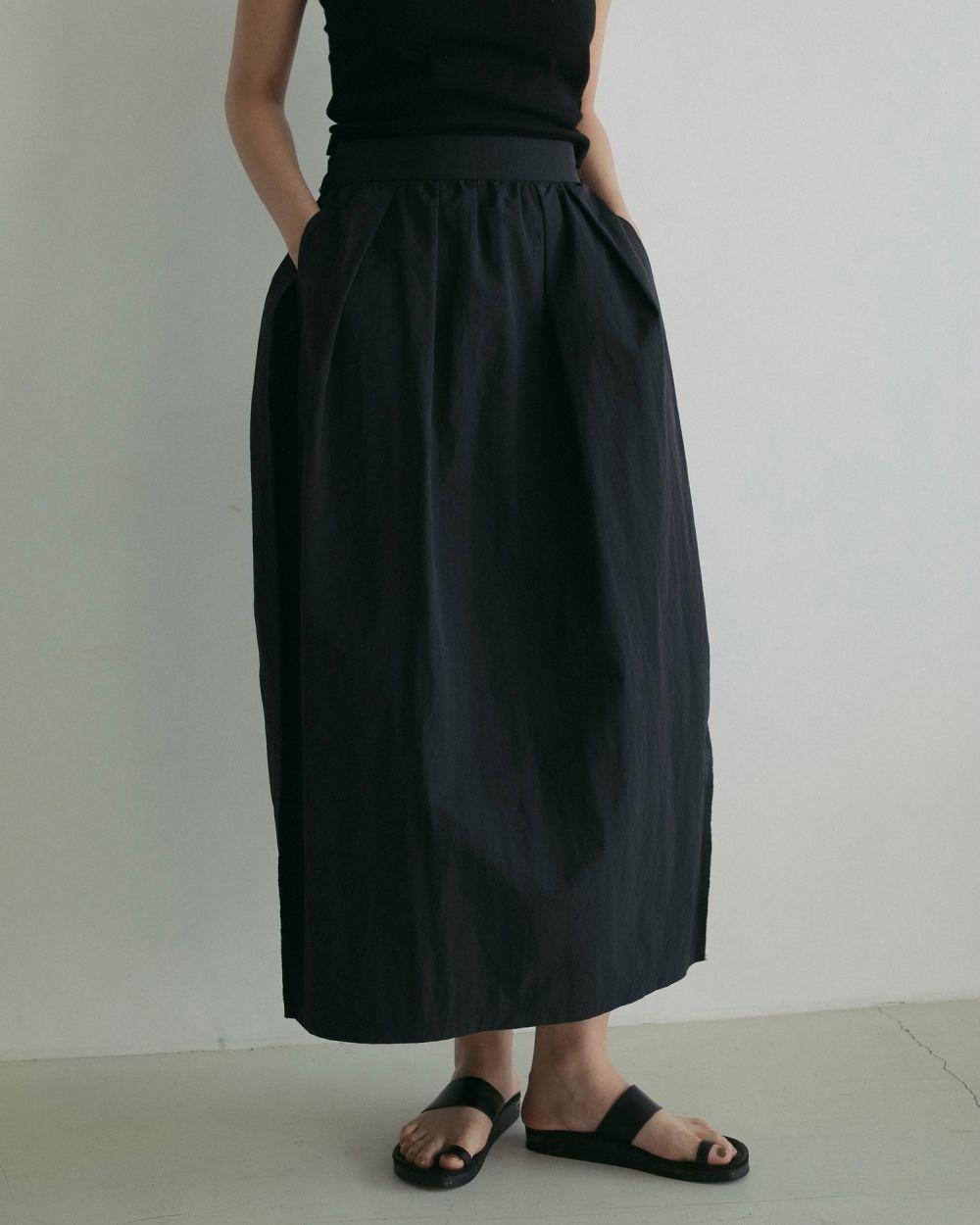 Nylon Balloon Skirt Nylon Balloon Skirt,ナイロンバルーンスカート,62510804,スカート,ボトム,バルーンスカート,ナイロン素材,ànuke,アンヌーク,lifes,ライフズ,25ss