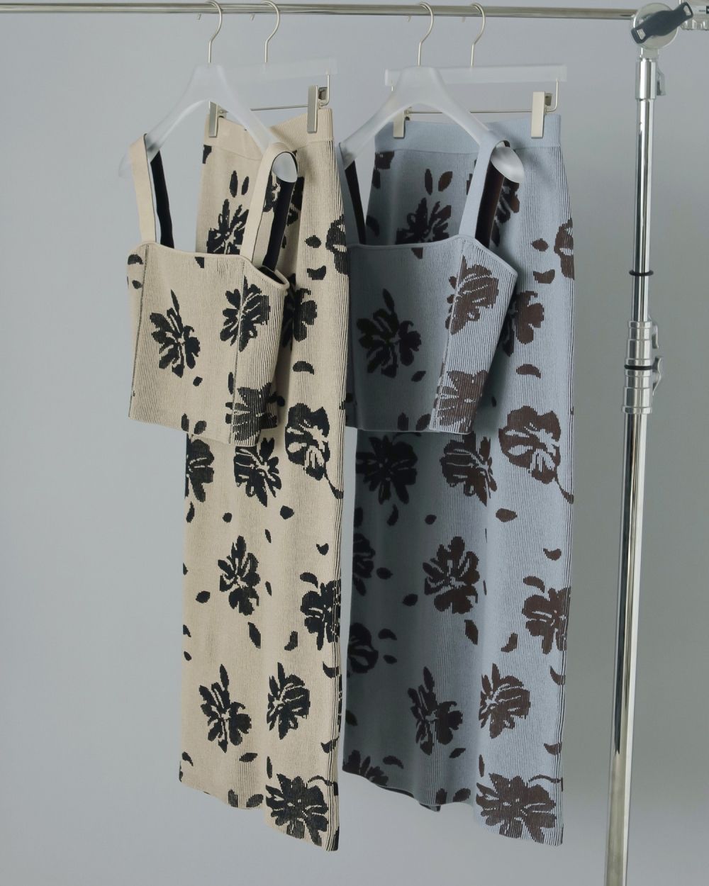Botanical Knit Skirt Botanical Knit Skirt,ボタニカルニットスカート,62510805,ニットスカート,スカート,ボトム,リバーシブル,ànuke,アンヌーク,lifes,ライフズ,25ss