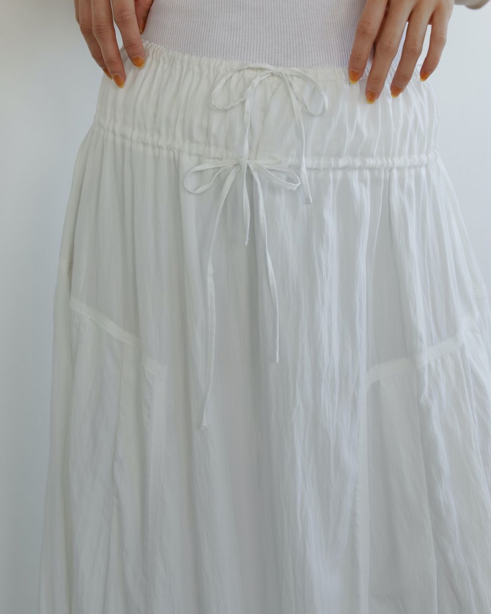 Volume Balloon Skirt Volume Balloon Skirt,ボリュームバルーンスカート,62510806,スカート,ボトム,バルーンスカート,ボリュームシルエット,リボン,ànuke,アンヌーク,lifes,ライフズ,25ss