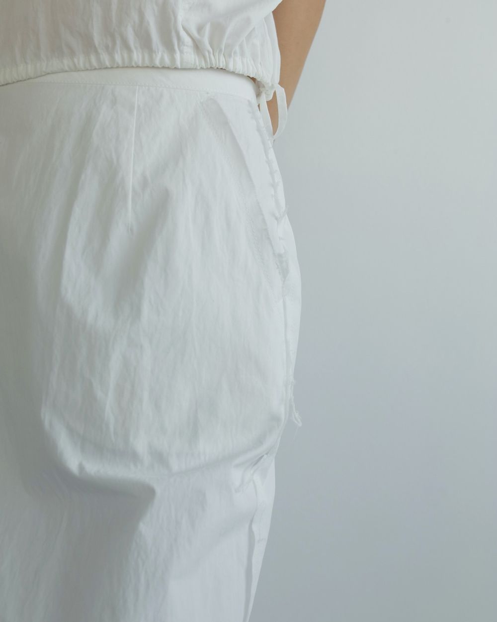 Cutoff Straight Skirt Cutoff Straight Skirt,カットオフストレートスカート,62510810,ボトム,スカート,ànuke,アンヌーク,lifes,ライフズ,25ss