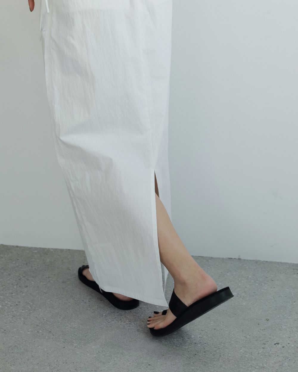 Cutoff Straight Skirt Cutoff Straight Skirt,カットオフストレートスカート,62510810,ボトム,スカート,ànuke,アンヌーク,lifes,ライフズ,25ss