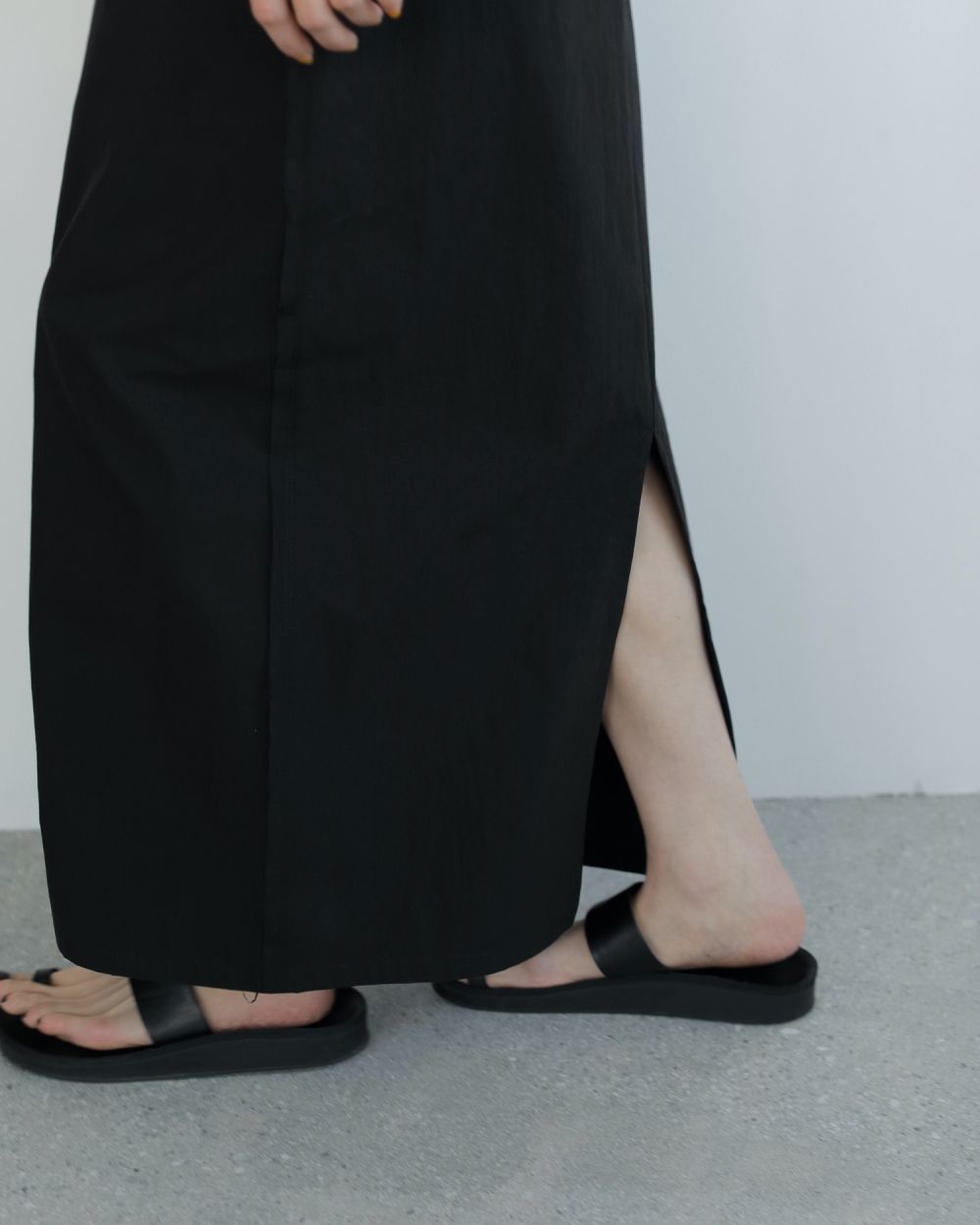 Cutoff Straight Skirt Cutoff Straight Skirt,カットオフストレートスカート,62510810,ボトム,スカート,ànuke,アンヌーク,lifes,ライフズ,25ss