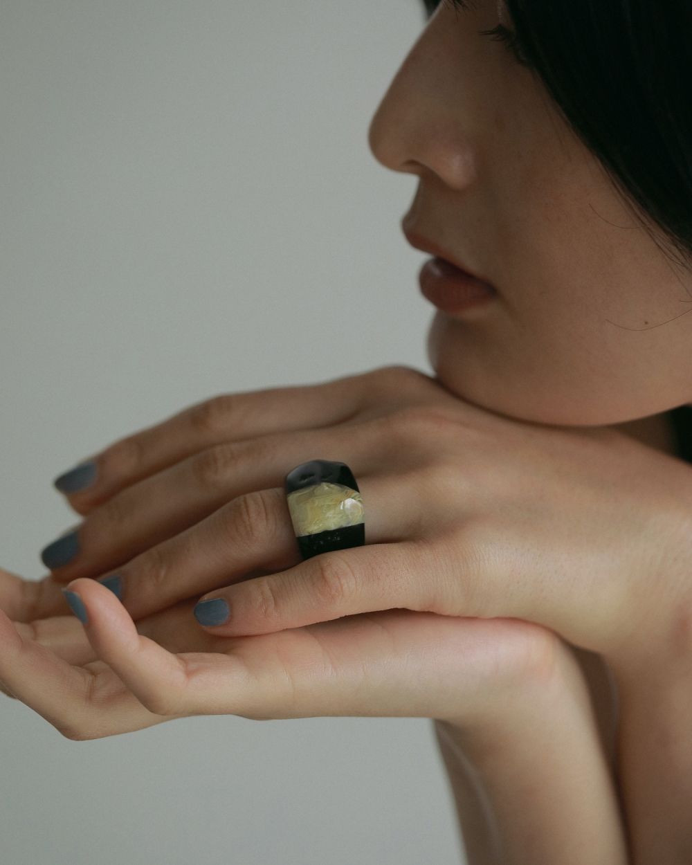 Nuance Acrylic Ring Nuance Acrylic Ring,ニュアンスアクリルリング,62510904,リング,指輪,アクセサリー,アクセ,ボリュームリング,ànuke,アンヌーク,lifes,ライフズ,25ss