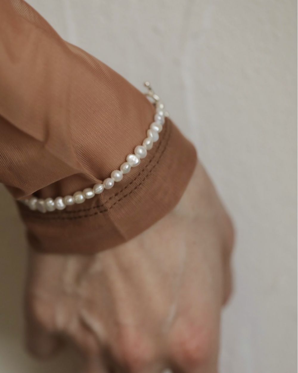 Mini Pearl Bracelet Mini Pearl Bracelet,ミニパールブレスレット,62510911,アクセサリー,アクセ,ブレスレット,ànuke,アンヌーク,lifes,ライフズ,26ss