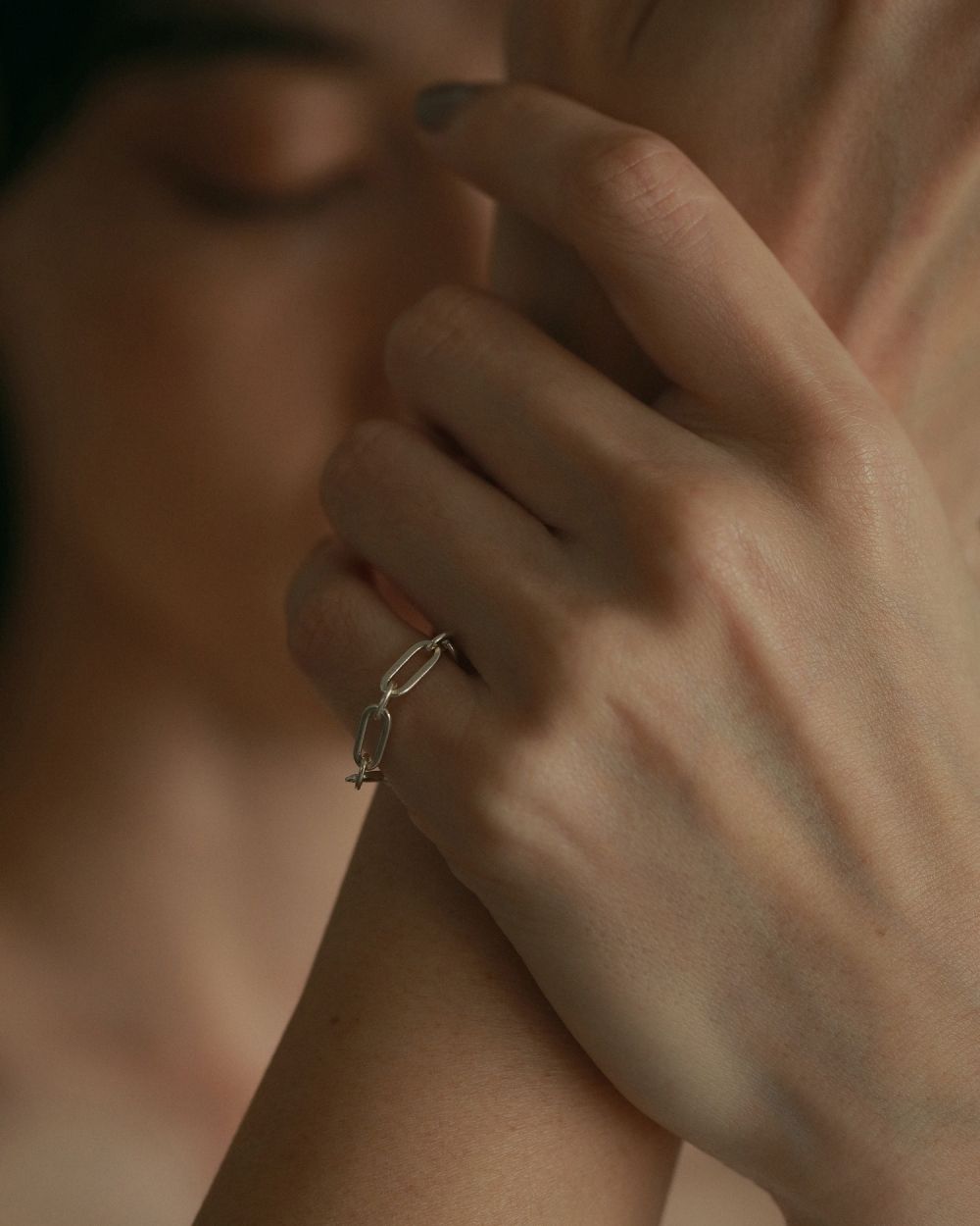 Cut Chain Ring Cut Chain Ring,カットチェーンリング,62510915,リング,指輪,アクセ,アクセサリー,ànuke,アンヌーク,lifes,ライフズ,25ss