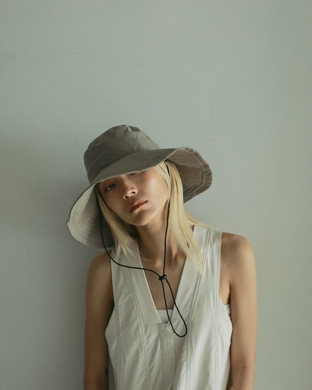 Stich Brim Hat Stitch Nylon Hat,ステッチナイロンハット,62511006,ハット,ナイロンハット,帽子,アクセサリー,ànuke,アンヌーク,lifes,ライフズ,25ss