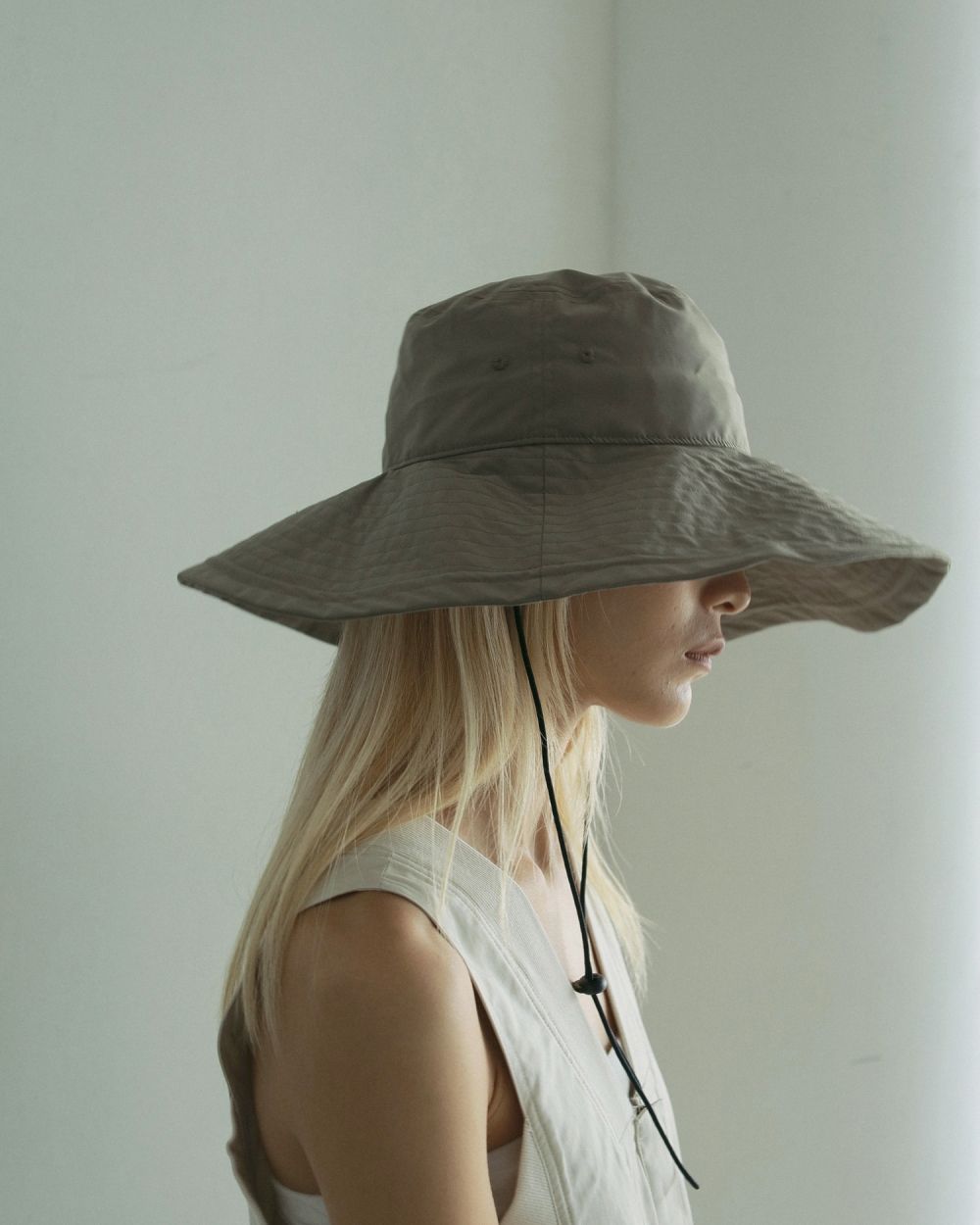 Stich Brim Hat Stitch Nylon Hat,ステッチナイロンハット,62511006,ハット,ナイロンハット,帽子,アクセサリー,ànuke,アンヌーク,lifes,ライフズ,25ss