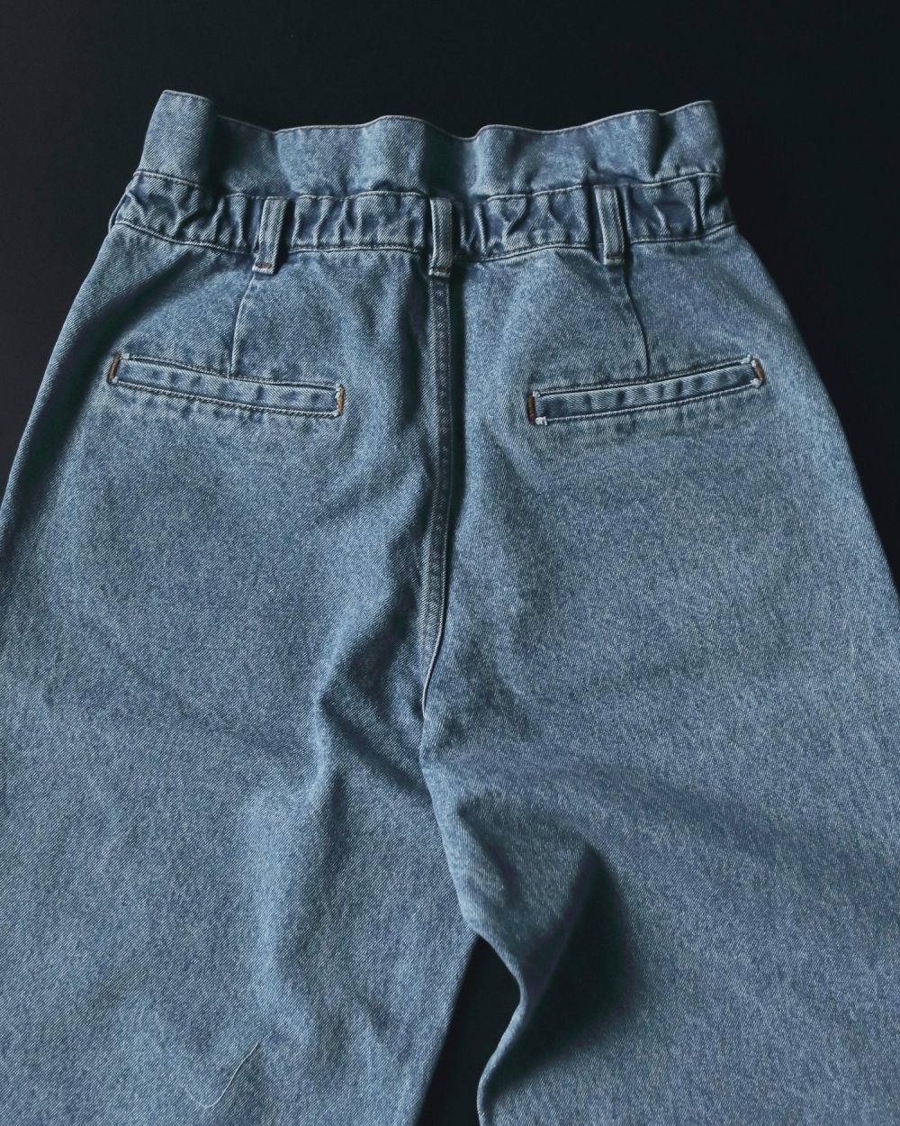 Waist Tuck Denim Waist Tuck Denim,ウエストタックデニム,62511401,ボトム,デニム,デニムパンツ,ànuke,トアンヌーク,lifes,ライフズ,25ss