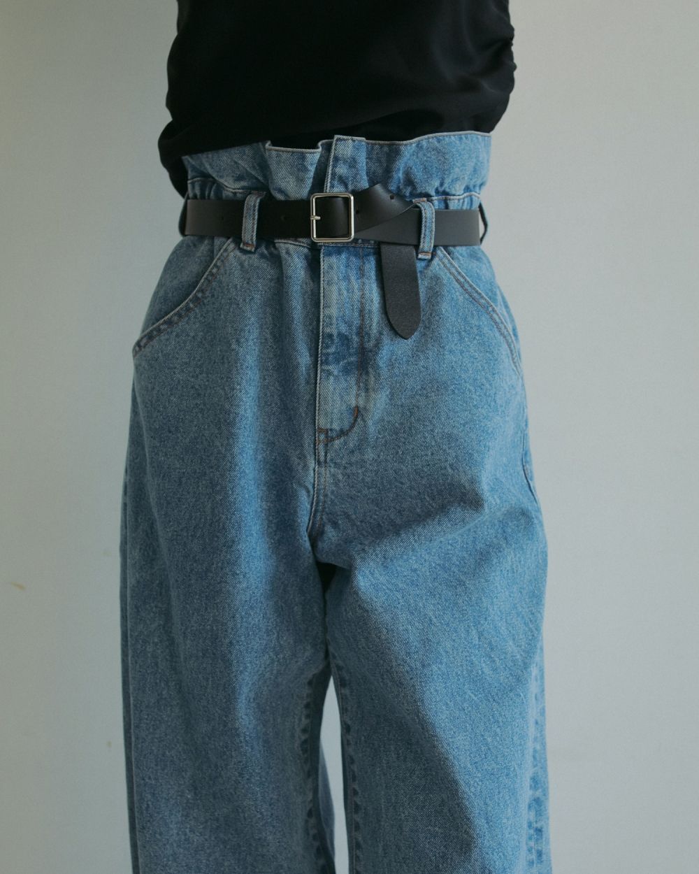 Waist Tuck Denim Waist Tuck Denim,ウエストタックデニム,62511401,ボトム,デニム,デニムパンツ,ànuke,トアンヌーク,lifes,ライフズ,25ss