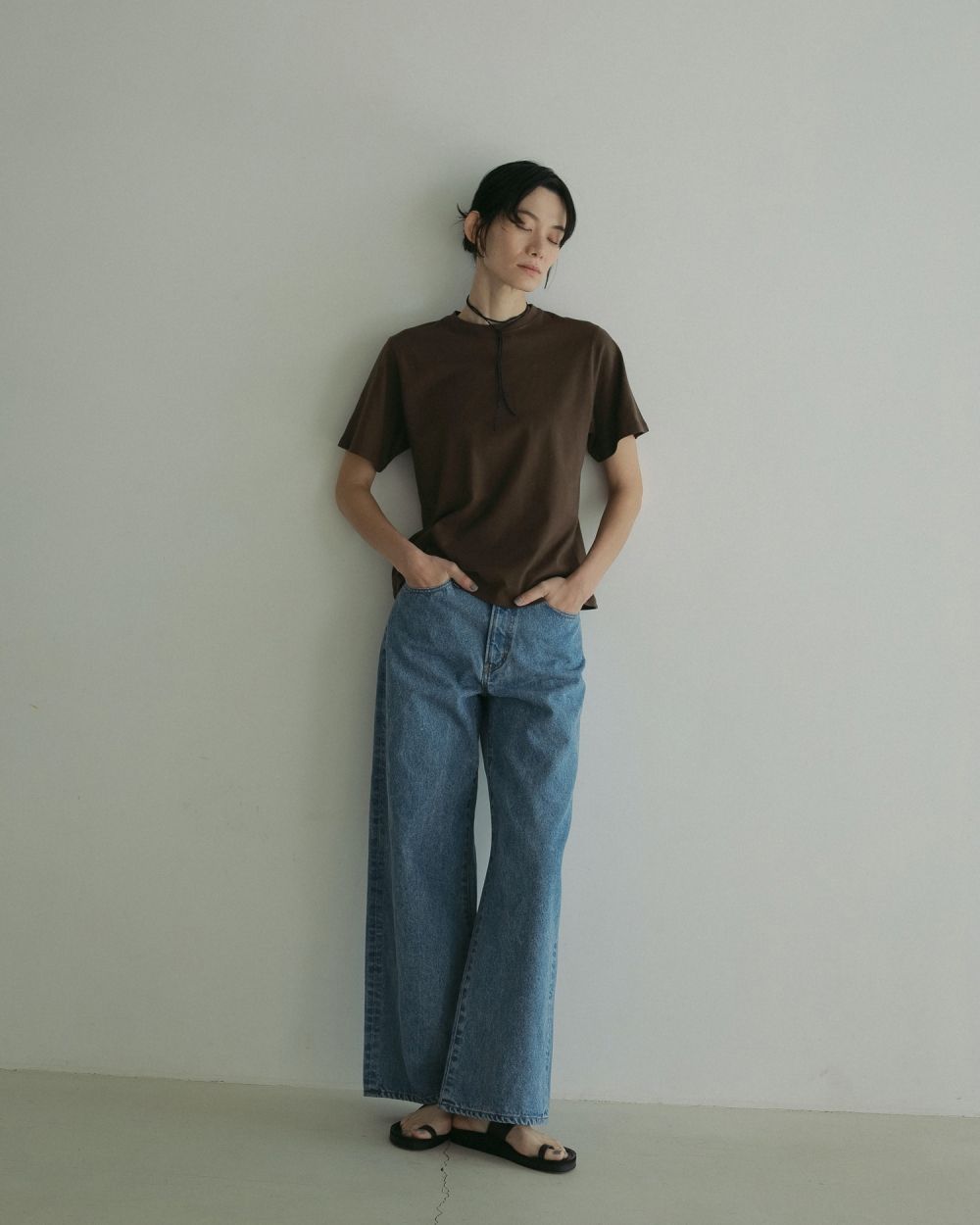 Highwaist Baggy Denim Highwaist Baggy Denim,ハイウエストバギーデニム,62511402,パンツ,ボトムス,デニム,バギーデニム,ànuke,トアンヌーク,lifes,ライフズ,25ss