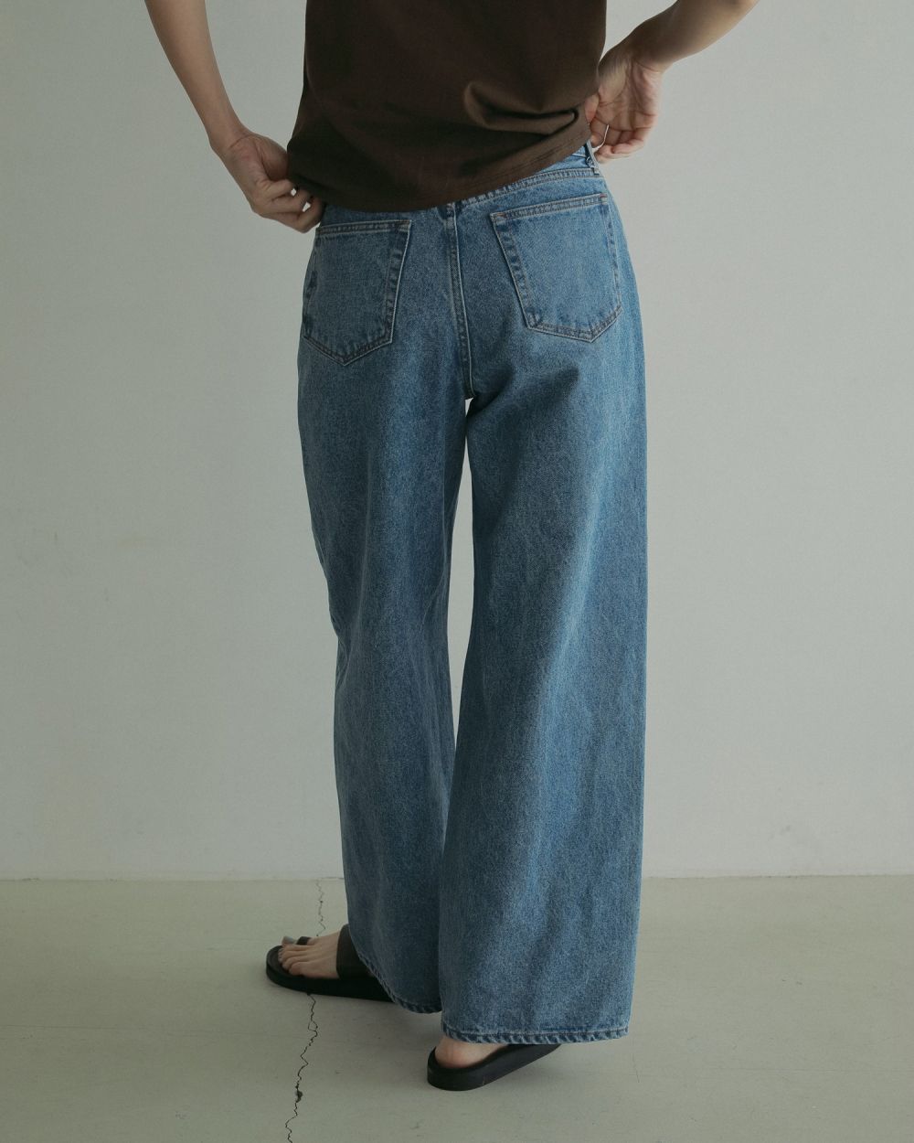 Highwaist Baggy Denim Highwaist Baggy Denim,ハイウエストバギーデニム,62511402,パンツ,ボトムス,デニム,バギーデニム,ànuke,トアンヌーク,lifes,ライフズ,25ss