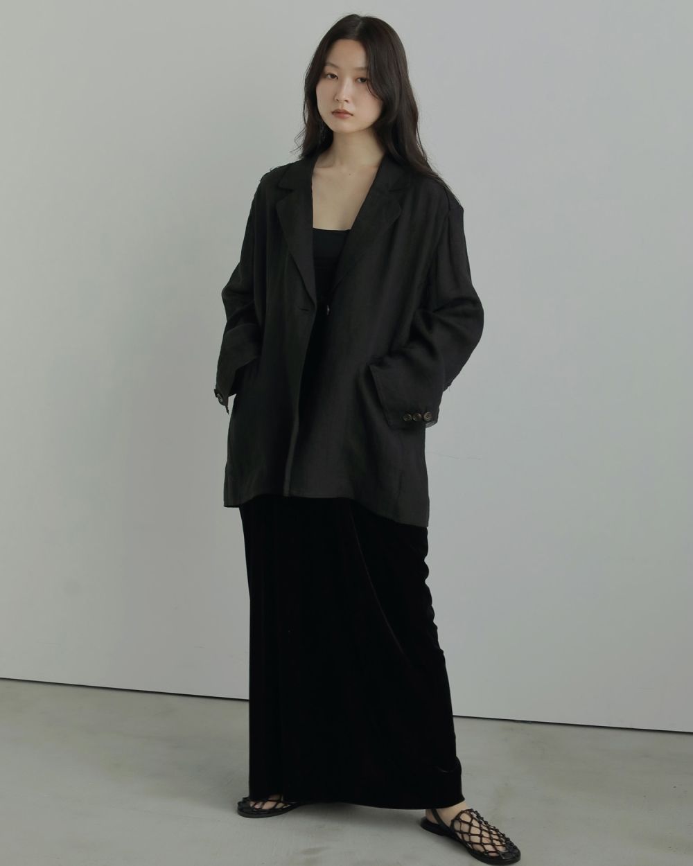 Linen Sheer Jacket Linen Sheer Jacket,リネン シアー ジャケット,62520109,ジャケット,透け感,,アウター,JK,ànuke,アンヌーク,lifes,ライフズ,25aw