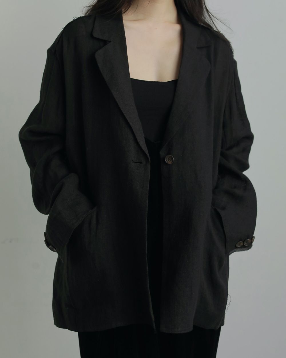 Linen Sheer Jacket Linen Sheer Jacket,リネン シアー ジャケット,62520109,ジャケット,透け感,,アウター,JK,ànuke,アンヌーク,lifes,ライフズ,25aw