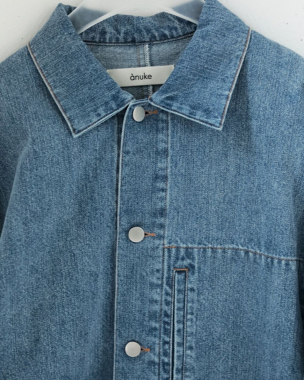 Denim Work Jacket Denim Work Jacket,デニム ワーク ジャケット,62520114,アウター,ジャケット,デニム,デニムジャケット,JK,オーバーサイズ,ànuke,アンヌーク,lifes,ライフズ,25aw