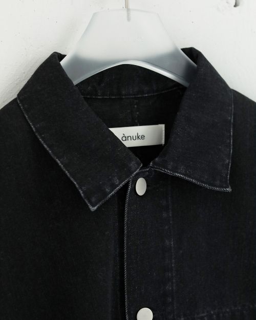 anukeアンヌークジャケット サイズ36 anuke (アンヌーク）Ecoleather Over Jacket 26秋冬予約【62620105