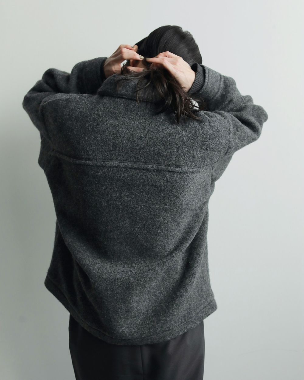 Sliver Zip Blouzon Sliver Zip Blouzon,スライバージップブルゾン,62520201,ブルゾン,アウター,羽織,ànuke,アンヌーク,lifes,ライフズ,25aw