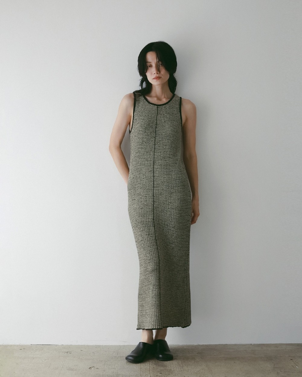 Sleeveless Jacquard Onepiece Sleeveless Jacquard Onepiec,スリーブレスジャガードワンピース,62520302,ワンピース,ワンピ,ニットワンピース,ànuke,アンヌーク,lifes,ライフズ,25aw