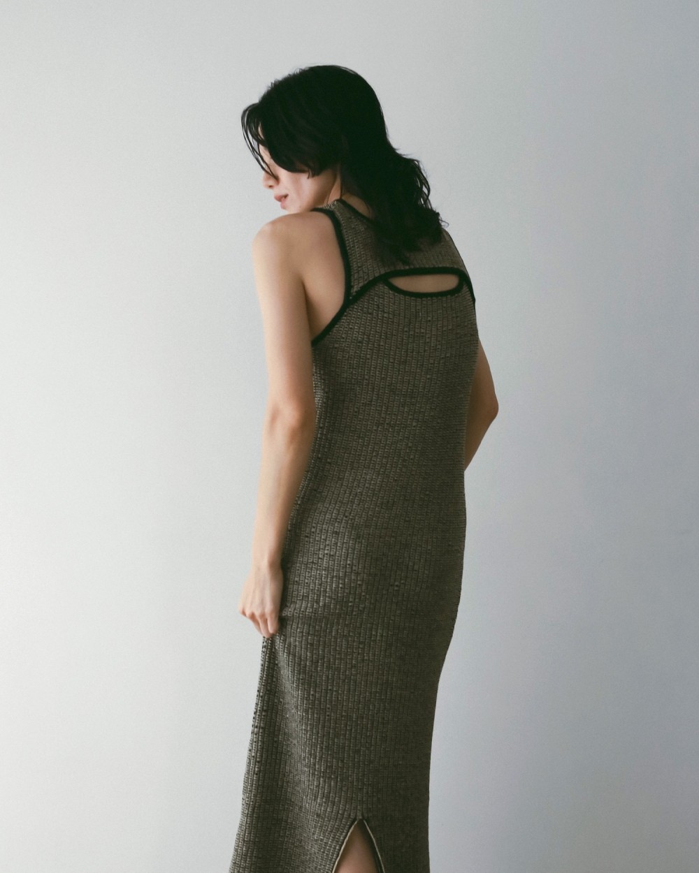 Sleeveless Jacquard Onepiece Sleeveless Jacquard Onepiec,スリーブレスジャガードワンピース,62520302,ワンピース,ワンピ,ニットワンピース,ànuke,アンヌーク,lifes,ライフズ,25aw