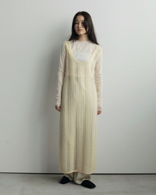 ànuke online store（アンヌーク） / Sheer Uneck OnepieceSheer Uneck