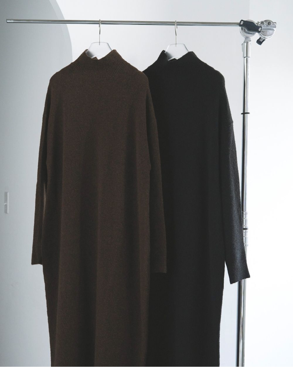 Cocoon Knit Onepiece Cocoon Knit Onepiece,コクーンニットワンピース,62520308,ワンピース,ワンピ,ニットワンピ,ウール,アルパカ,ànuke,アンヌーク,lifes,ライフズ,25aw