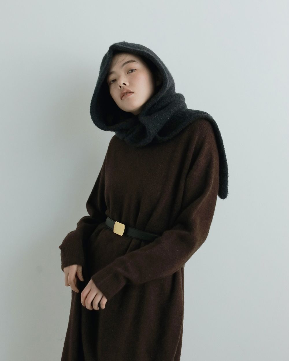 Cocoon Knit Onepiece Cocoon Knit Onepiece,コクーンニットワンピース,62520308,ワンピース,ワンピ,ニットワンピ,ウール,アルパカ,ànuke,アンヌーク,lifes,ライフズ,25aw